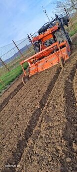 Práce  malotraktorom - 2