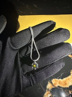 Strieborné šperky s VVS1 moissanitmi - 2