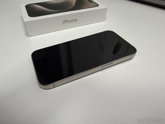 Apple iPhone 15 PRO 512GB, natural titanium v záruke Telekom - 2