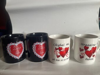 Šálka 4 kusy cena spolu 8€ - 2