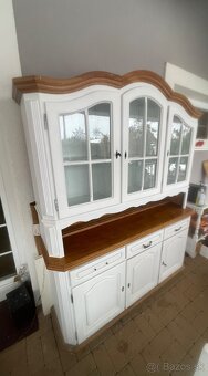 Starožitná presklená vitrína - 2