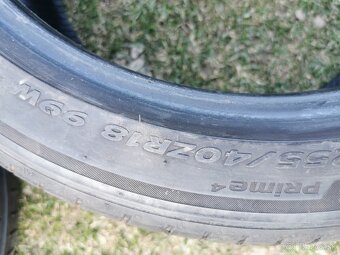 255/40 r18 letne pneu hankook - 2