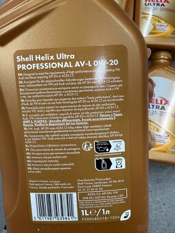 Motorovy olej shell 0w20 AV-L - 2
