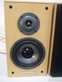 80W TOP stav 2-pasm. reproduktory QUADRAL 32x18x25cm GERMANY - 2