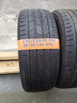 215/55 r16 Hankook letné 2.ks doveziem - 2