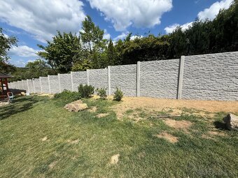Najlacnejši betónový plot KOŠICE s montažou len 83€ - 2
