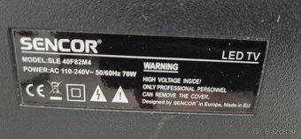 Led TV SENCOR 40 "/102cm - 2