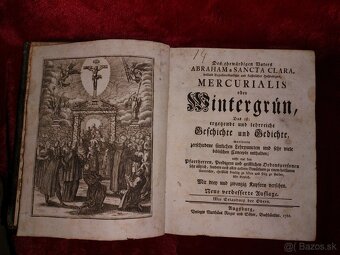 Kniha príbehov a básní Abrahám a Sancta Clara Mercurialis - 2