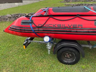 Čln Quicksilver 430 HD s lodným prívesom - 2