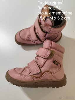 Predam FRODDO zimné topánky BAREFOOT TEX - 2