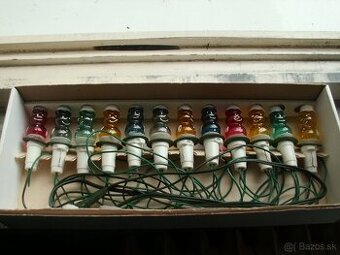 Vianočné osvetlenie - snehuliaci. - 2