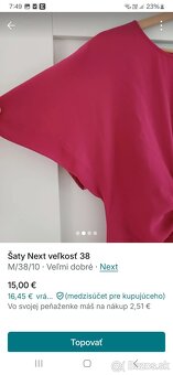 Next spoločenské šaty 38 - 2