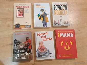 Knihy rôzne spolu 10eur - 2