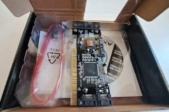 AXAGO PCI karta – 4× interný SATA port - 2