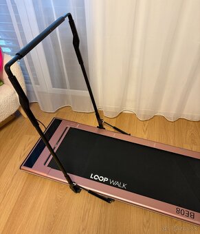 Bežiaci pás HMS Loop Walk BE08 ružový - 2