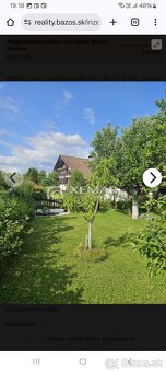 Predaj záhrady veĺkou chatou - 2