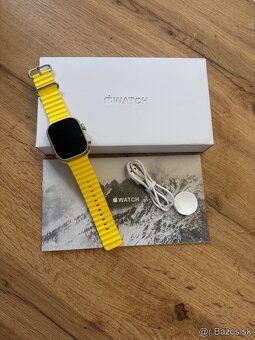 Inteligentne hodinky Ultra Watch 2 Titanium - žlté - 2