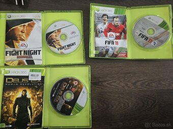 Xbox 360 20GB + 3 hry - 2