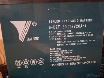 Bateria 12v 20ah - 2
