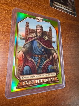 Cnut The Great /35 - World’s Monarchs Gold Parallel - 2