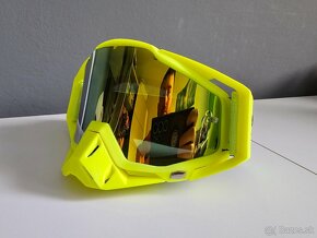 Motocross okuliare (žlte) - 2