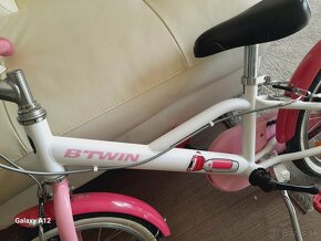 dievčenský bicykel btwin - 2