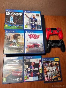 PS4 Pro 1TB+ hry - 2