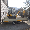 Prenájom pásového minibagra Wacker Neuson ET18 a UNC060 - 2