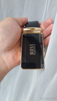 Nový opasok Hugo Boss čierny - 2