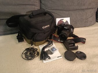 Canon EOS 1100D + objektív, príslušenstvo a taška - 2