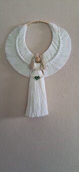 Anjel ozdoba macrame - 2