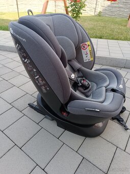 KINDERKRAFT Autosedačka Xpedition Isofix Grey, Otočná 0-36kg - 2