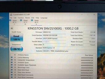 SSD disk NVme M.2. KINGSTON- NV2 1TB. - 2