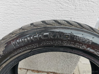 Predám set zimných pneu Kumho WinterCraft WP71 225/45/R17 - 2