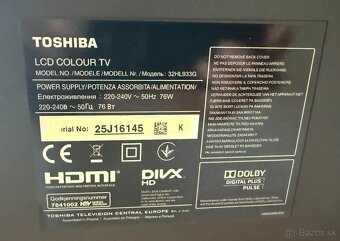 Toshiba 32HL933G 32” televízor - 2
