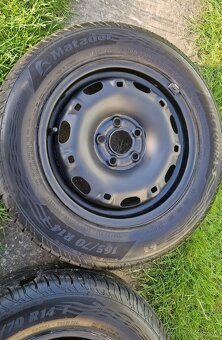 Letné pneumatiky 165/70 r14 - 2