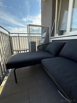 Záhradné/ balkónové sedenie s matracmi - 2