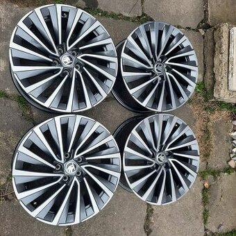 Alu kola R18 ET44 Škoda Superb Octavia Karoq VW Passat - 2