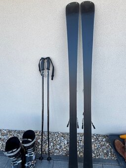 Lyže Blizzard, palice + Lyžiarky Technica - 2