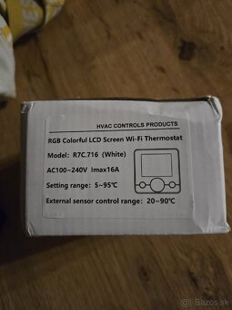 TUYA WIFI SMART IZBOVY TERMOSTAT - 2