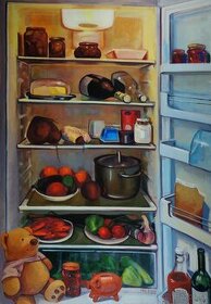 Olejomaľby,kombinované techniky - Elena Petrova Kinovar II - 2