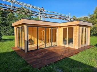 Záhradný domček s terasou - 2