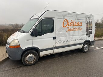 Renault Master 2,5 DCi - nepojazdné - 2