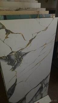 Dlazba čierno zlatá 60x120  matná - 2