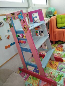 Detská stolička /veža retro - 2