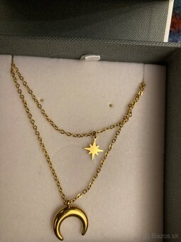 Dámsky náhrdelník - oceľ - 2
