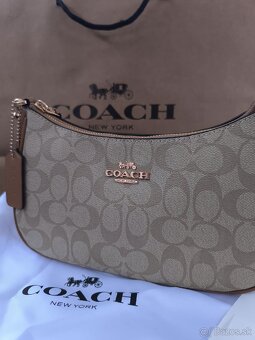 Coach kabelka hnedá - 2