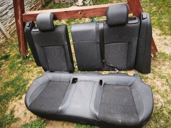 Polokožené sedačky opel - 2