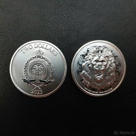 Strieborne mince - 2
