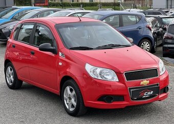 Chevrolet Aveo 1.2i 16v ALU KOUPENO V ČR benzín manuál 62 kw - 2